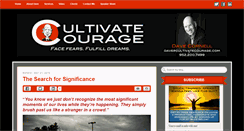 Desktop Screenshot of cultivatecourage.com